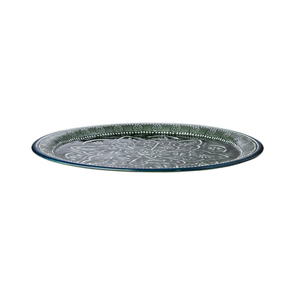 Bandeja EL DORADO color Verde Ø47xH2,5 cm