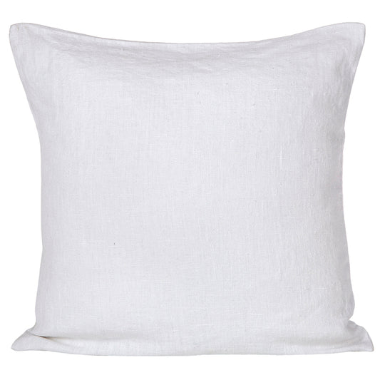 Funda Cojín Lino Porticcio Blanc 45x45 cm
