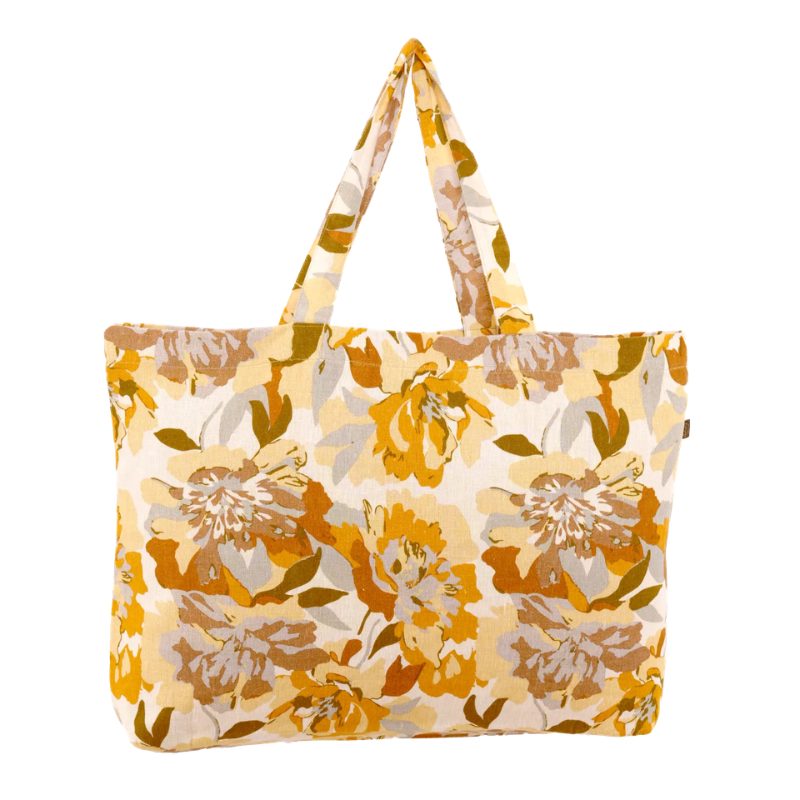 Bolso Lino Trieste Ocre