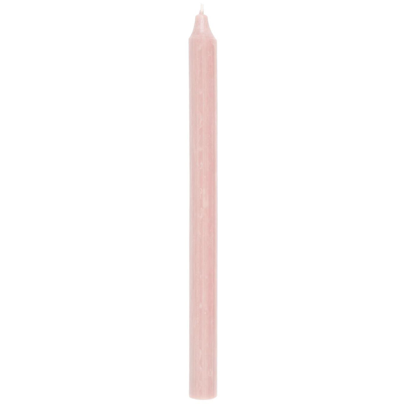 Vela Dinner Rosado H: 29 Ø: 2,2 cm