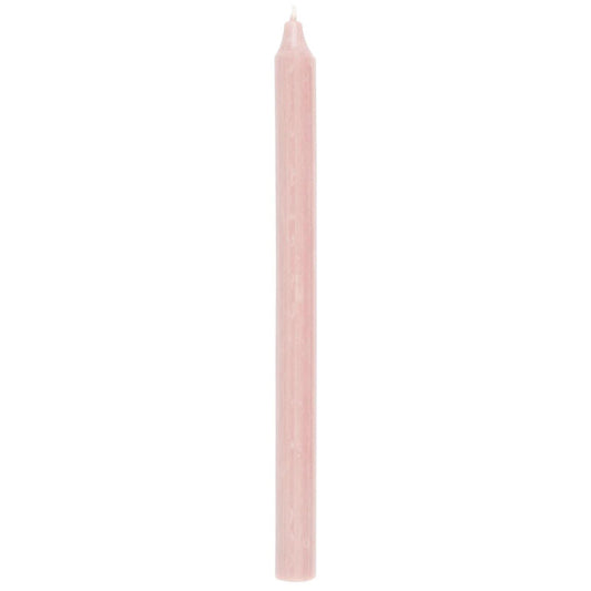 Vela Dinner Rosado H: 29 Ø: 2,2 cm