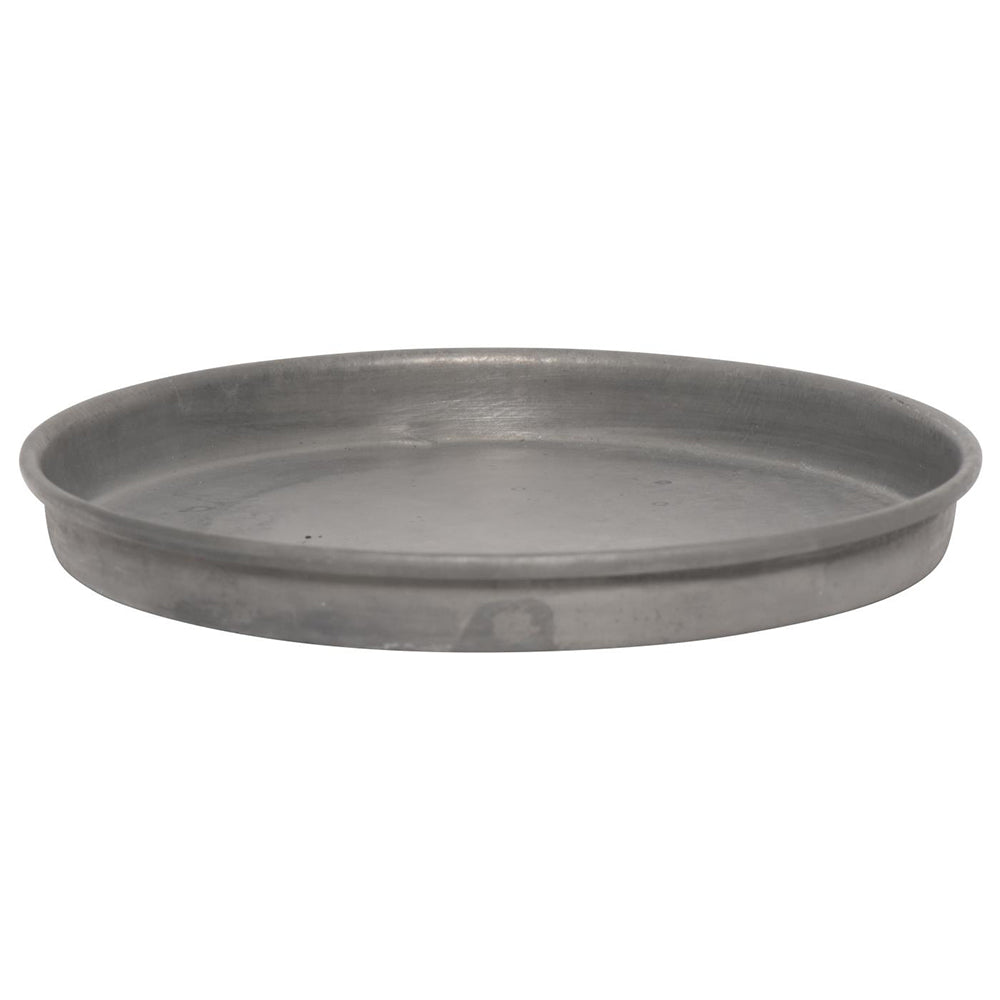 Bandeja Velas Gris 13 cm con Borde