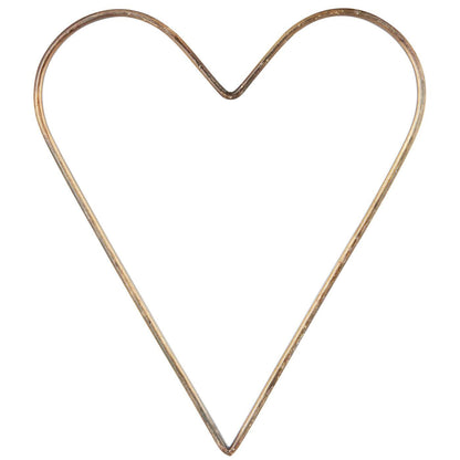 Corazón Stella Metal 20 cm