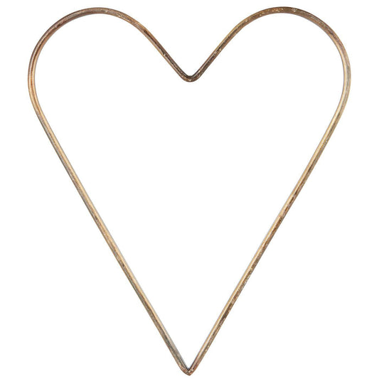 Corazón Stella Metal 20 cm