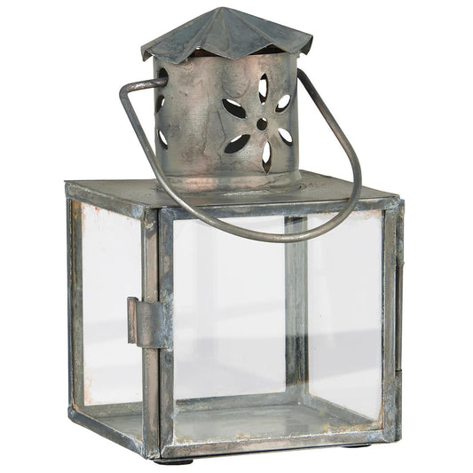 Fanal Portavela Metal  H: 11 L: 7,5 cm