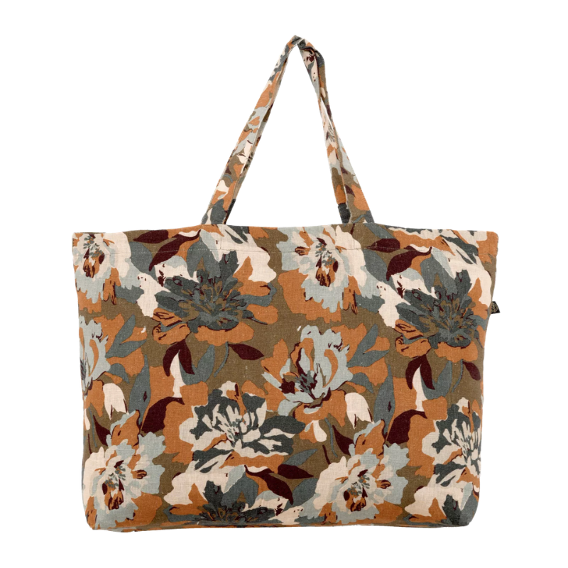 Bolso Lino Trieste Bleu de Prusse