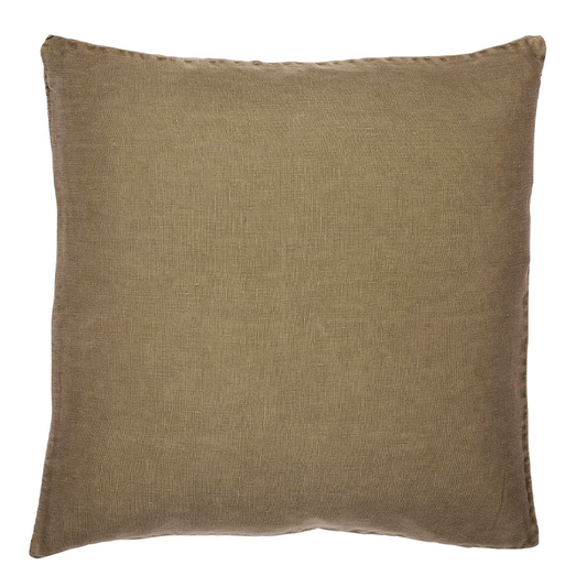 Funda Cojín Lino Olive 50x50 cm