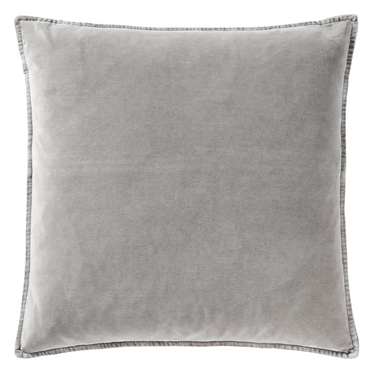 Funda Cojín Velvet Ash Grey 50x50 cm