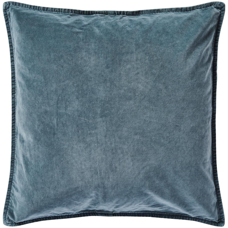 Funda Cojín Velvet Chalked Blue 50x50 cm