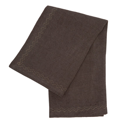 Set 6 Servilletas Lino Priya Steel 41x41 cm
