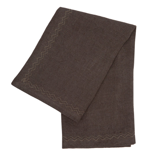 Set 6 Servilletas Lino Priya Steel 41x41 cm
