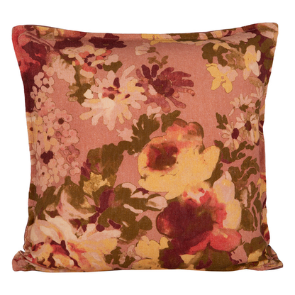Funda Cojin Lino Bologne Mocaccino 45x45 cm
