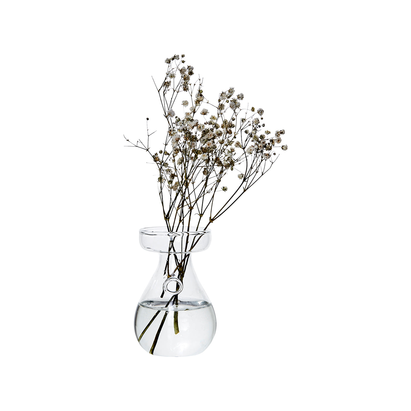 Florero KLING Transparente Ø7.5xH11 cm
