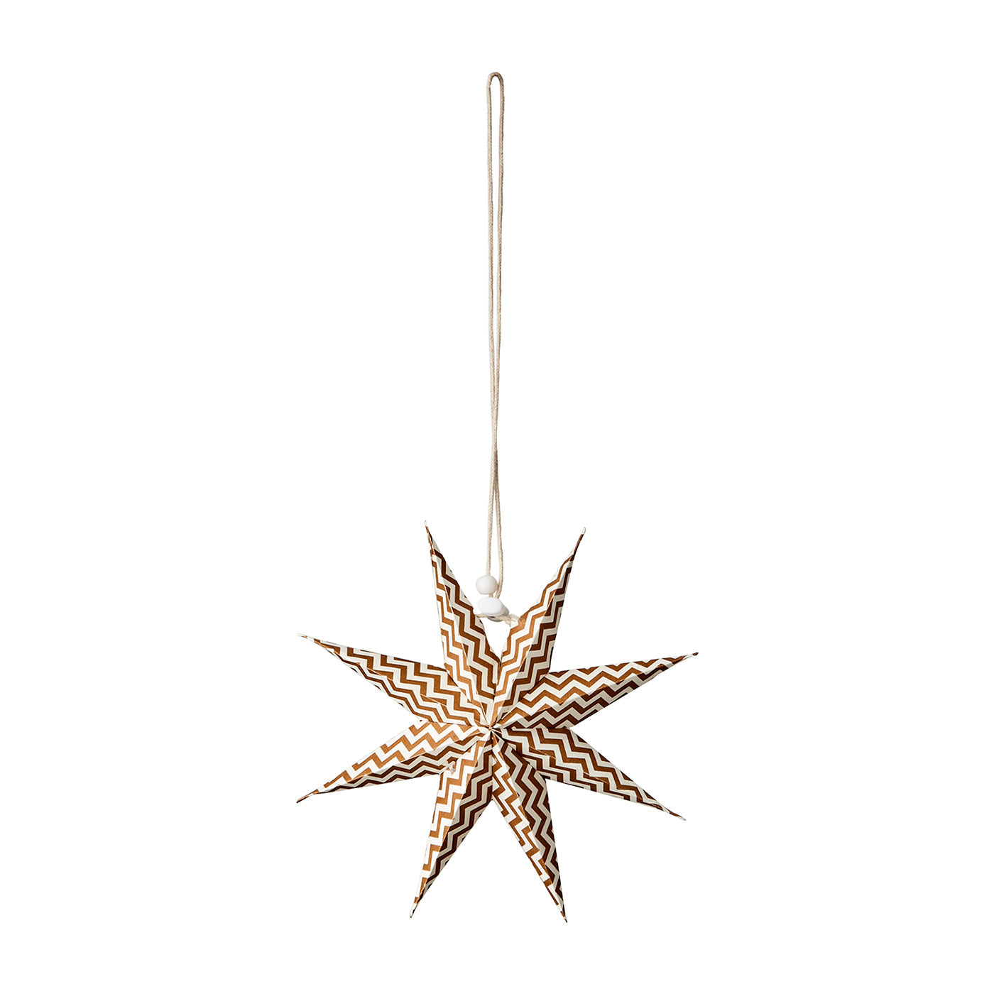 UNI Estrella S, Marrón/Blanco con Rayas, Ø20 cm