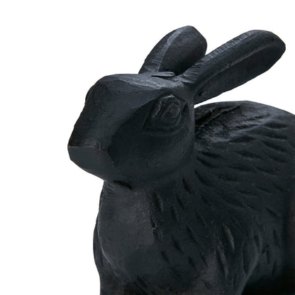 GARDEN Conejo, Negro, L11xW7xH8 cm
