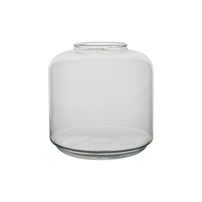 Jarrón de Vidrio Aston L, H: 21 cm