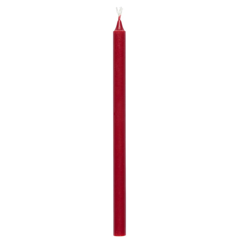 Vela Taper Roja Ø:1.3 H:20 cm