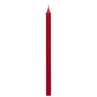 Vela Taper Roja Ø:1.3 H:20 cm