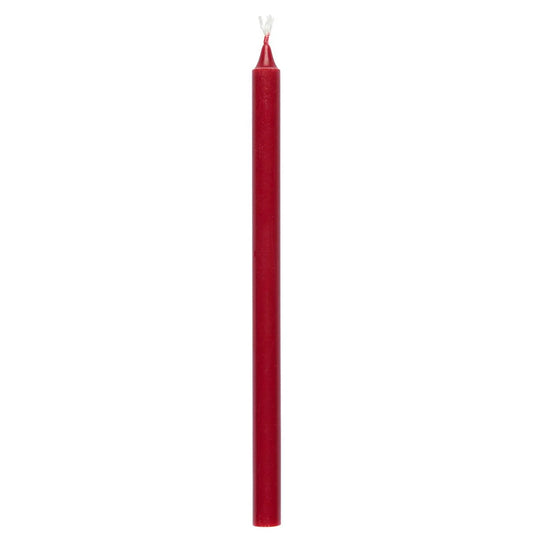 Vela Taper Roja Ø:1.3 H:20 cm