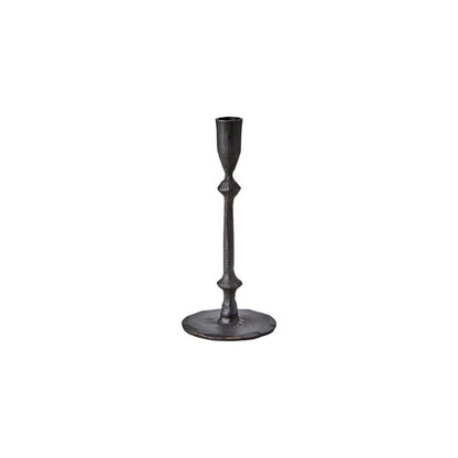 Portavela M, Negro THOR, Ø10xH22 cm