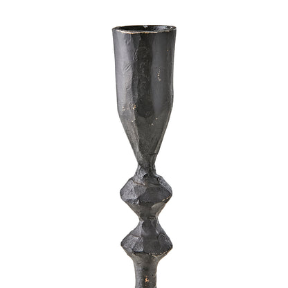 Portavela M, Negro THOR, Ø10xH27 cm
