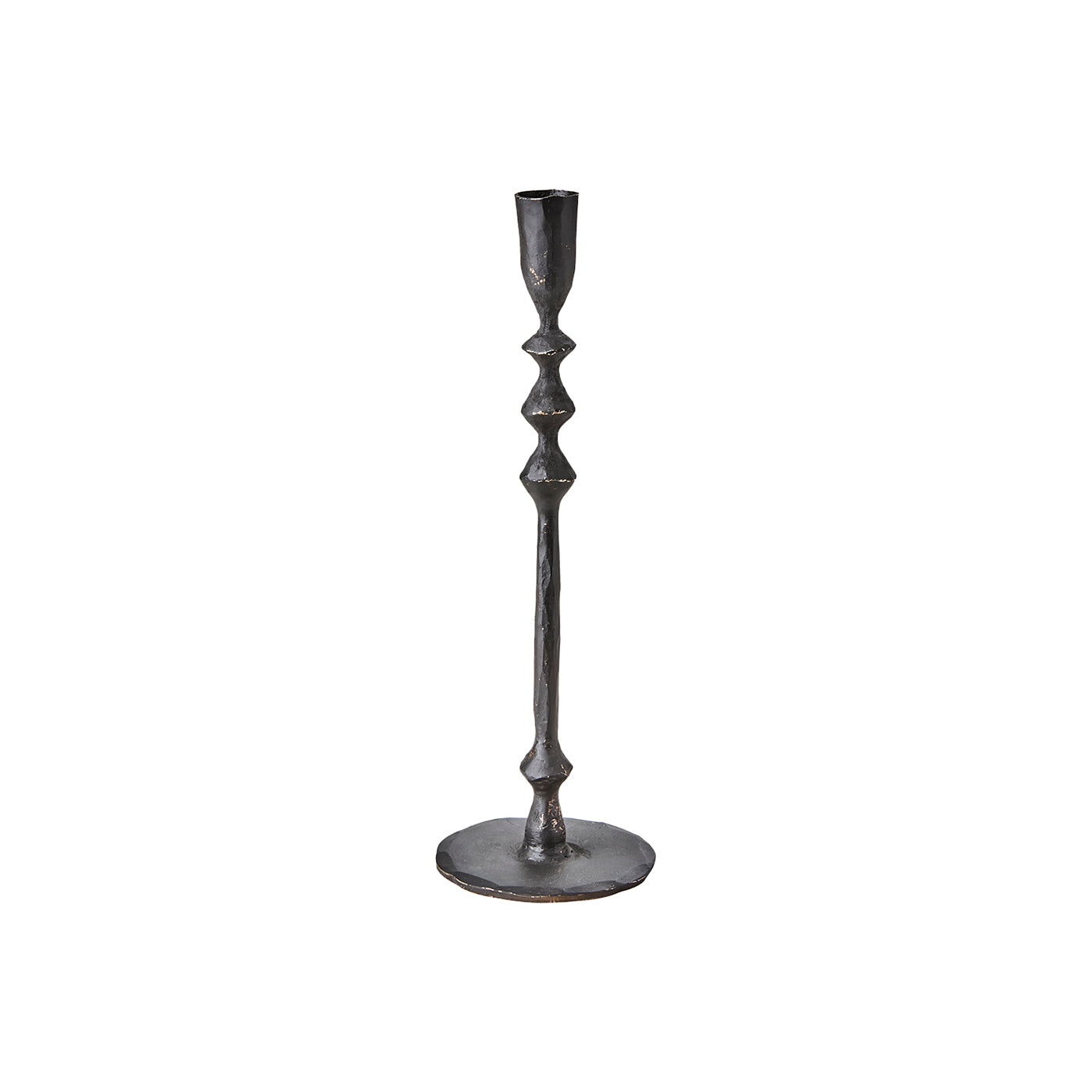 Portavela L, Negro THOR, Ø10xH31 cm