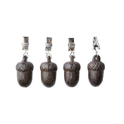 Peso Mantel GLOBETROTTER Semilla Marrón, set de 4