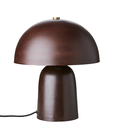 Lámpara de Mesa Fungi M, Marrón Oxidado