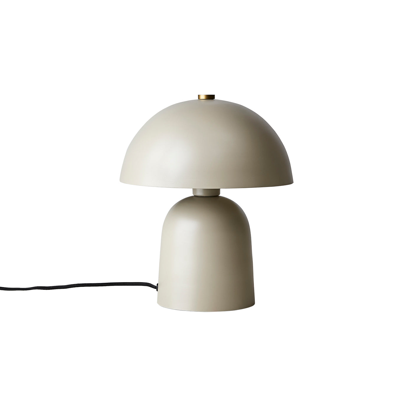 Lámpara de Mesa S, Beige FUNGI, Ø15/25xH30 cm