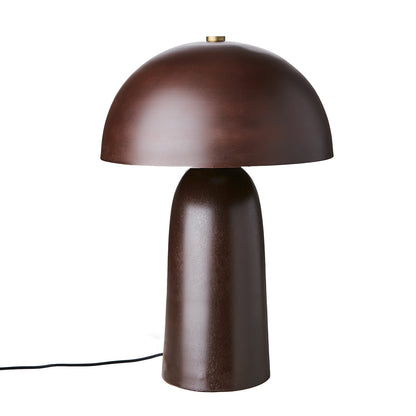 Lámpara de Mesa FUNGI L, Marrón Oxidado