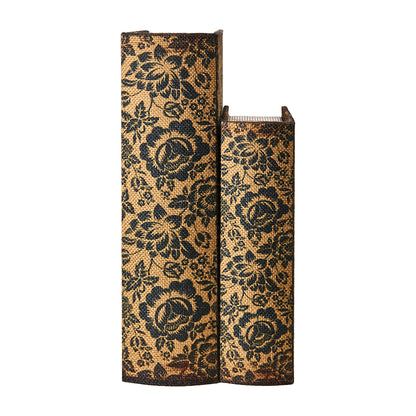 Brooke Caja color Bronce Flores Large