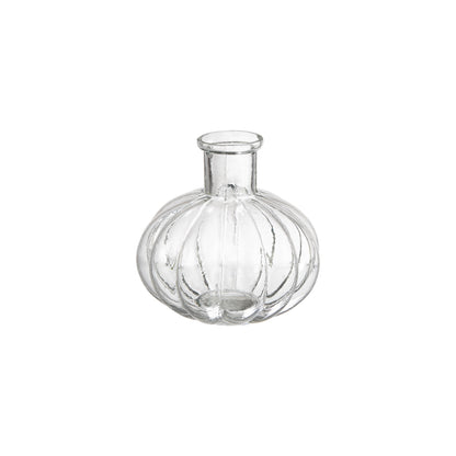 Florero ROMANCE Transparente, S Ø9xH9 cm