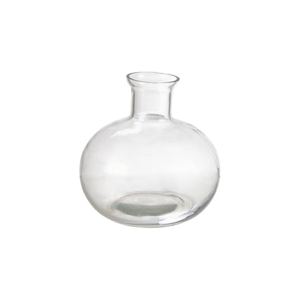 Florero ROMANCE Transparente, M Ø10xH10 cm