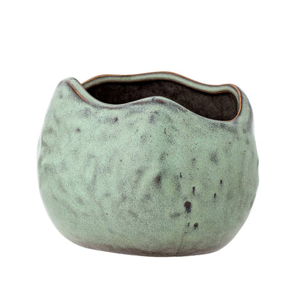 Florero Pennie Verde, L16,5xH11xW13 cm