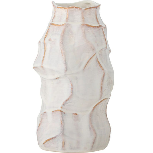 Florero Dolores Blanco, Ø13xH24 cm