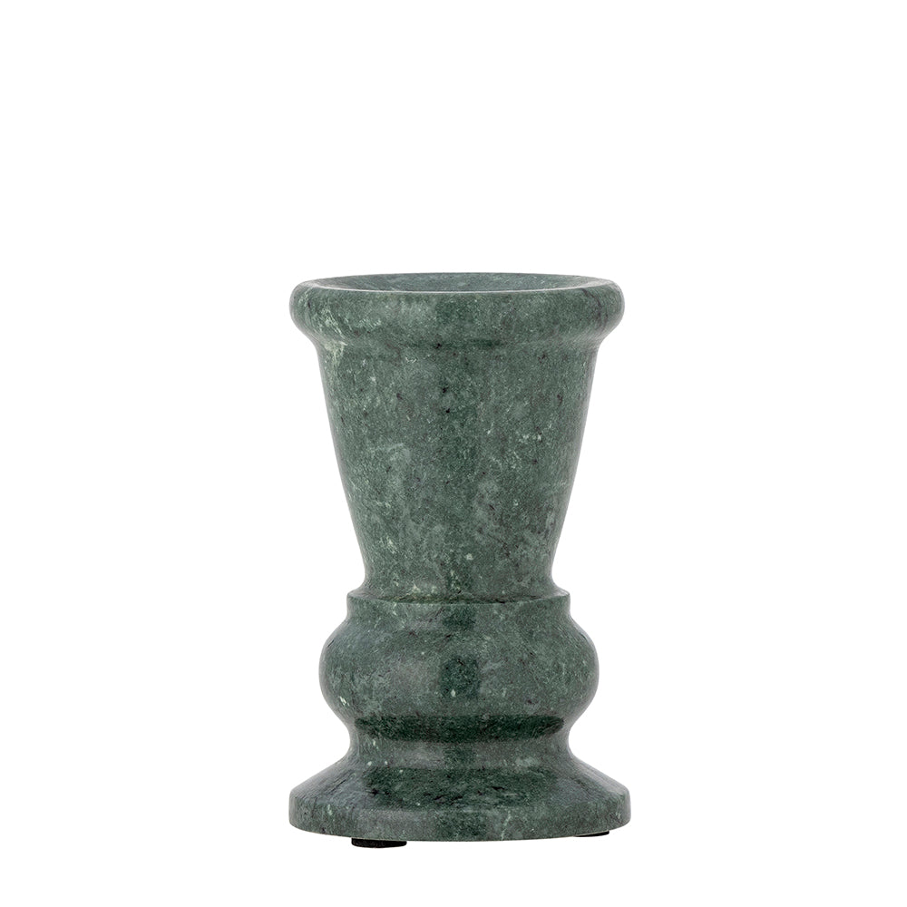 Candelabro Sicilia Verde, Ø8xH12,5 cm