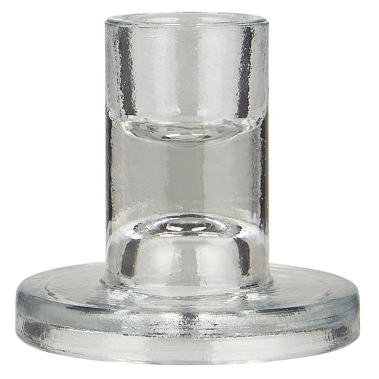 Portavela de Vidrio para Vela Dinner H: 6 Ø: 6,5 cm