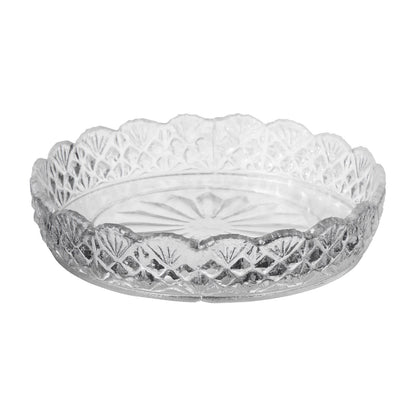 Portavela Vidrio Large H: 2,5 Ø: 12,5 cm