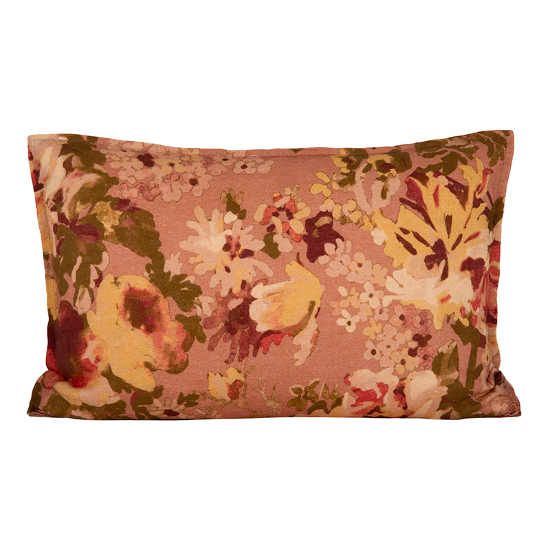 Funda Cojín Lino Bologne Mocaccino 40x60 cm