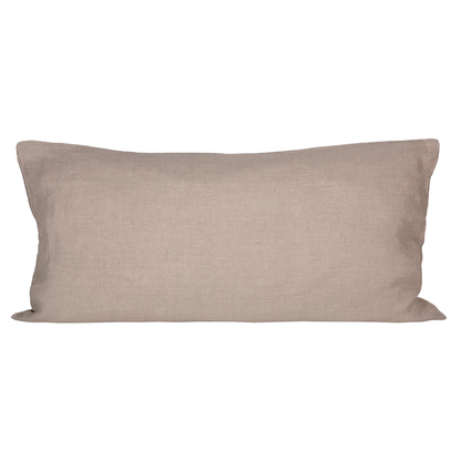 Funda Cojín Lino Gante Natural 55x110 cm