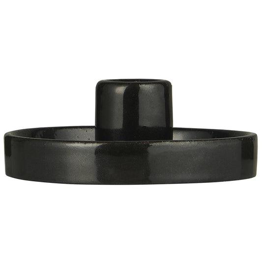 Portavela Porcelana Negro