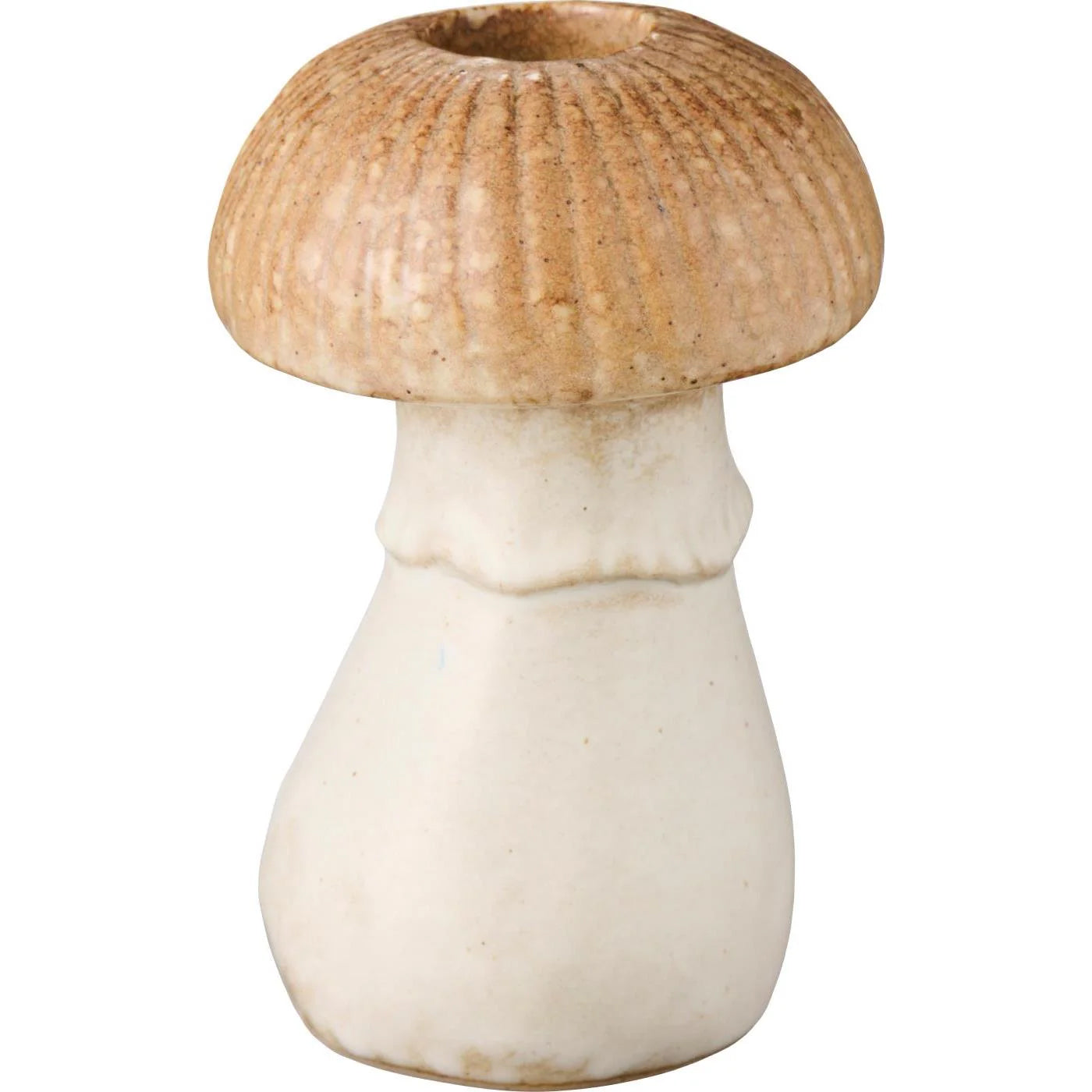 Candelabro Cerámica Mushroom f/2.2 cm H: 10,7 Ø: 7 cm