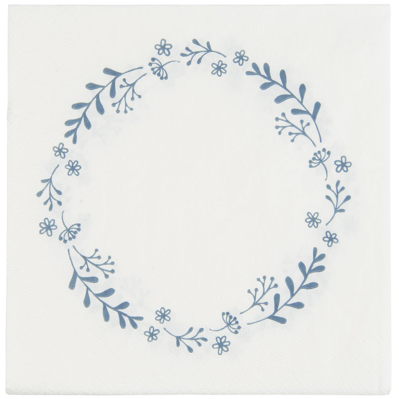 Servilletas con Diseño Guirnalda Azul 50 unidades de 20x20 cm