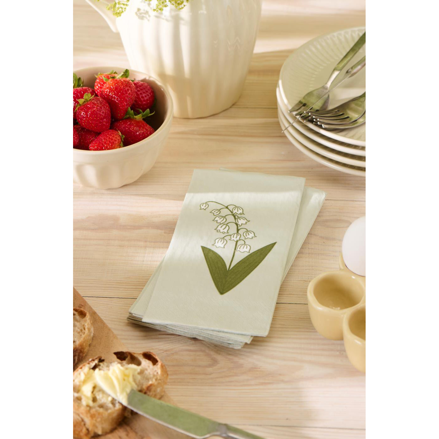 Servilletas Diseño Lily of the Valley 16 unidades de 10x20 cm