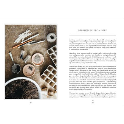 Libro Living with Herbs