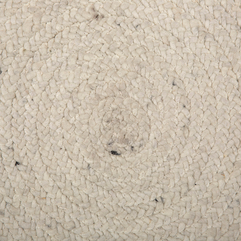 Alfombra Redonda Brika Blanc 1,8m de diámetro