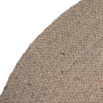 Alfombra Redonda Brika Naturel 1,2m de diámetro