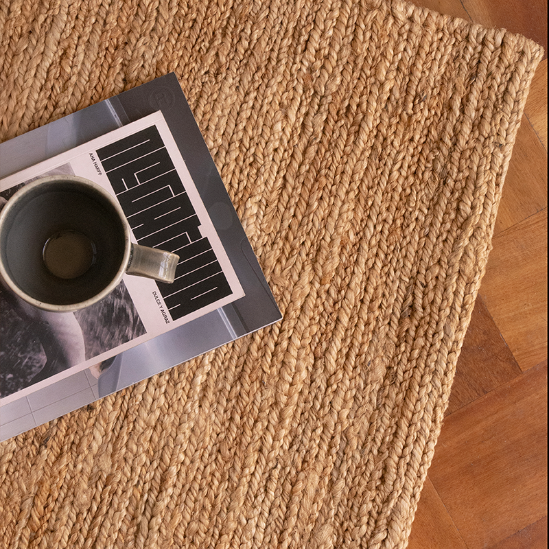 Alfombra Pali Yute Brown 3,0x4,0 m