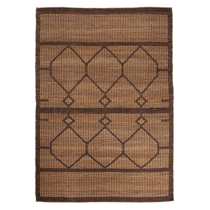 Alfombra Sylhet Yute 2,0 x 3,0 m rombo