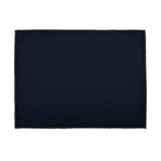 Set 6 Individuales Lino Engomado Borgo Encre